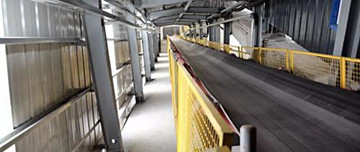 全封閉骨料運輸廊道，讓您的廠區(qū)降塵減噪輕松無憂